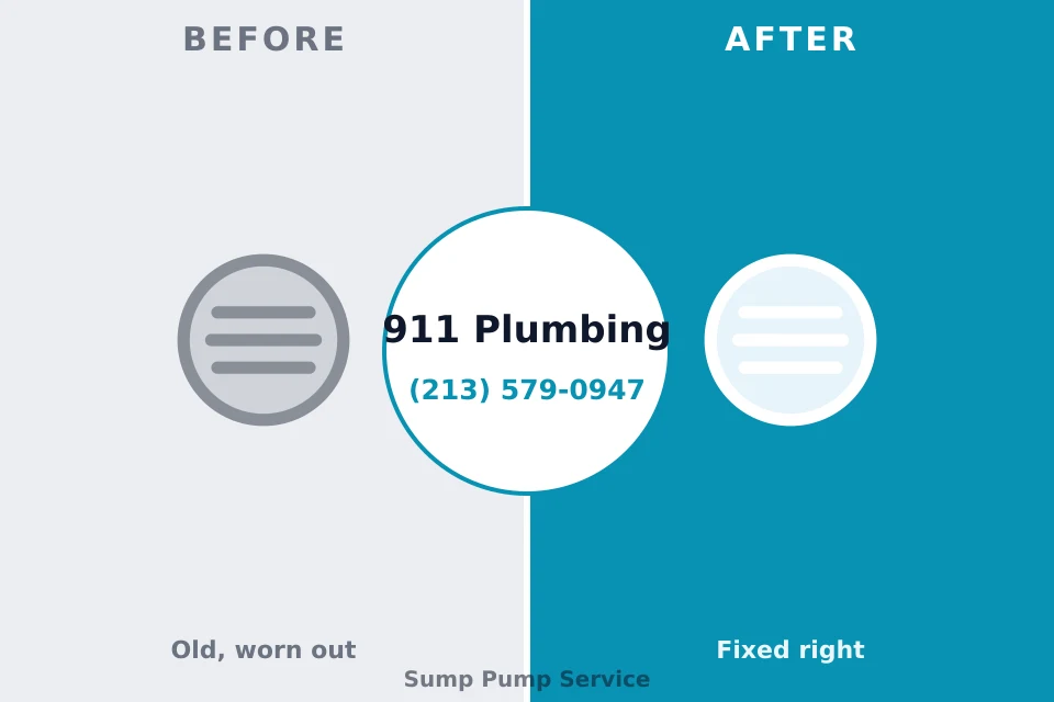 Before and after: plumbing company Cartersville, GA